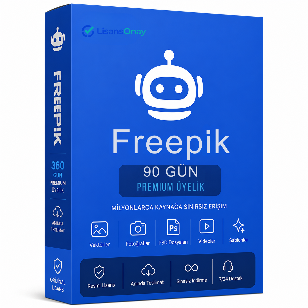 Freepik Premium Abonelik (90 Günlük)