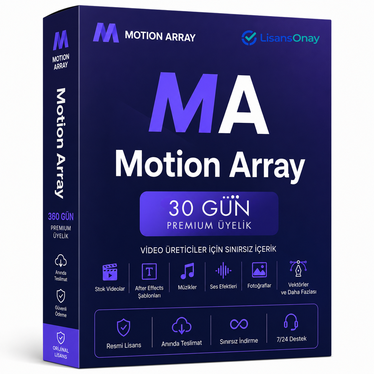 Motion Array 30 Günlük Abonelik