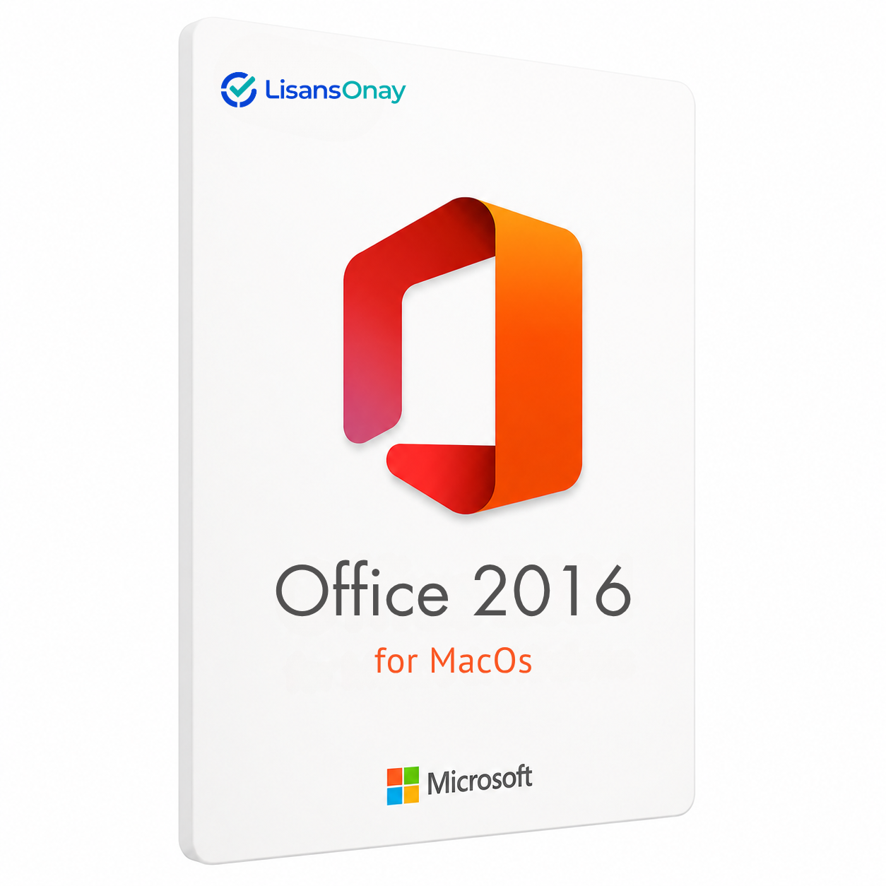 Microsoft Office 2016 Home and Business for Mac Lisans Anahtarı