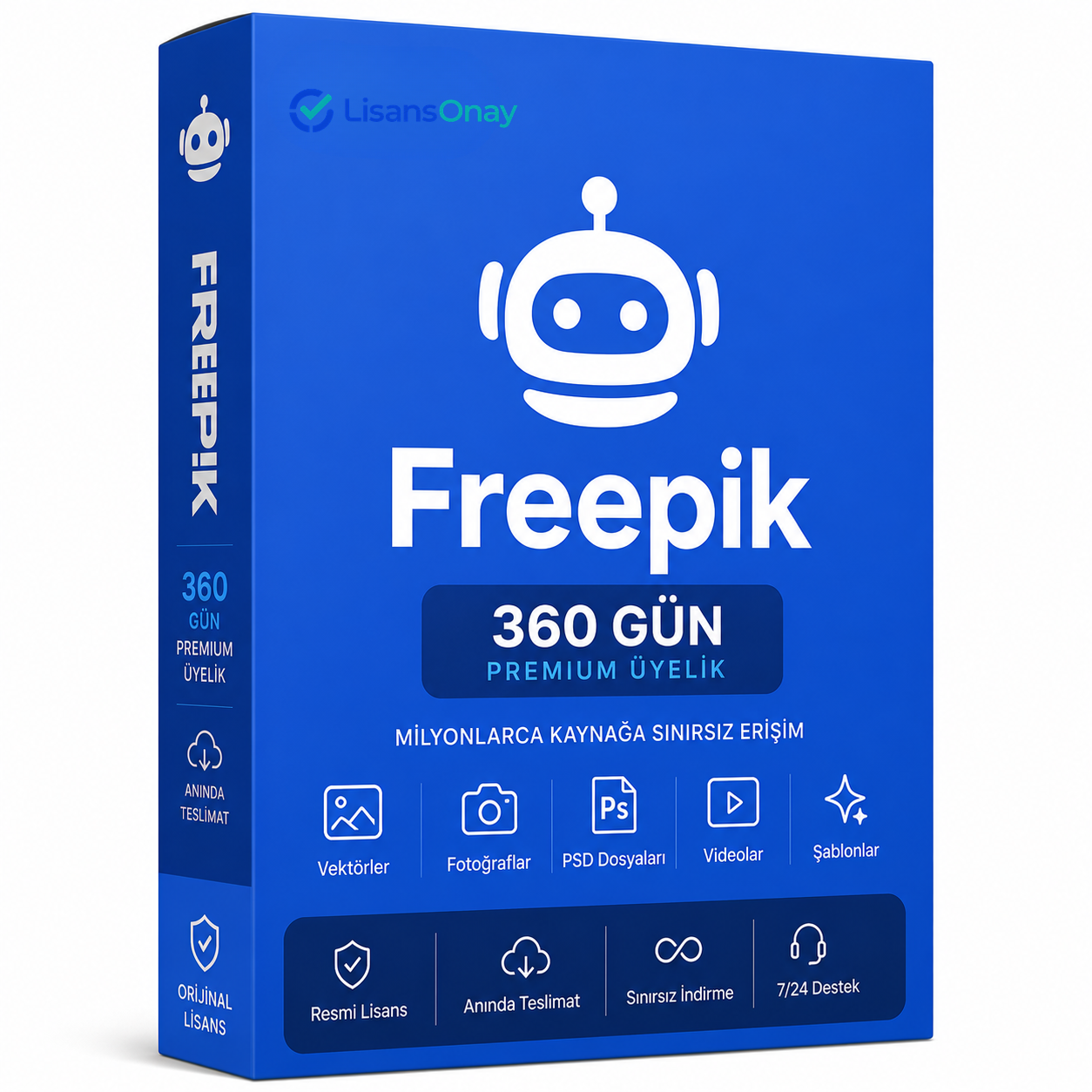 Freepik Premium Üyelik Hesabı (360 Gün)