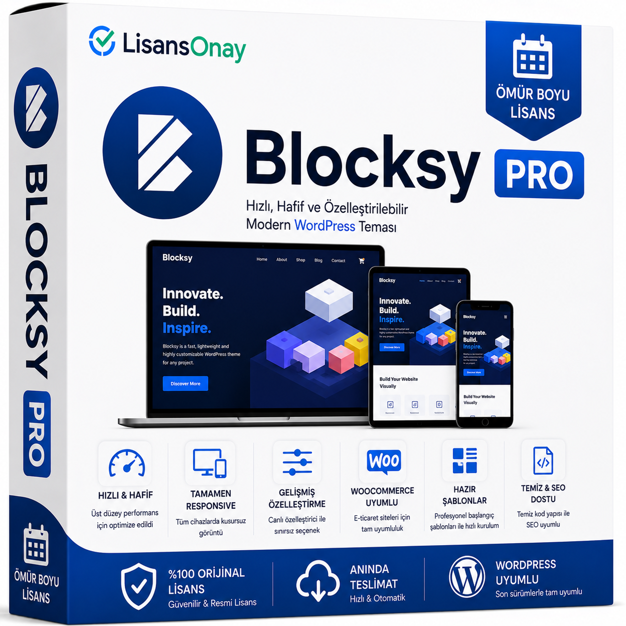 Blocksy Pro Premium WordPress Teması Lisans Anahtarı