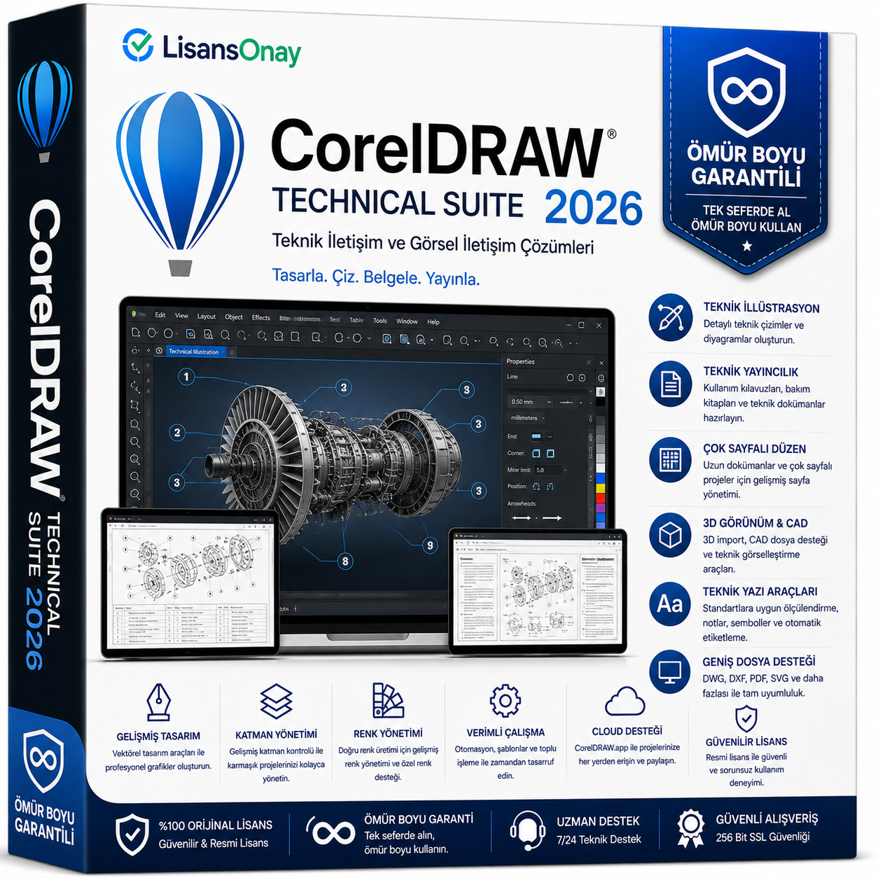 CorelDRAW Technical Suite 2026 Lisans Anahtarı