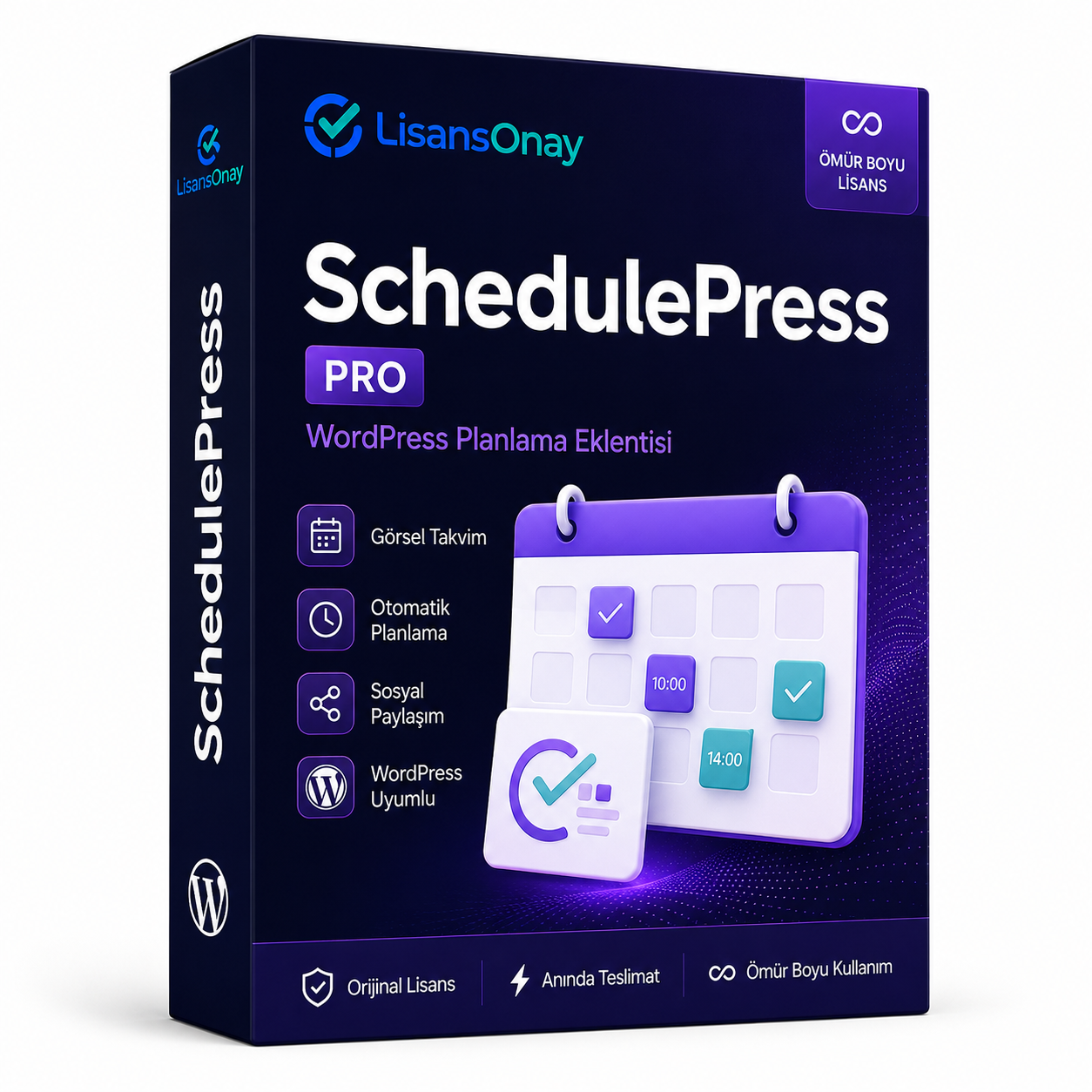SchedulePress Pro WordPress Eklentisi Lisans Anahtarı