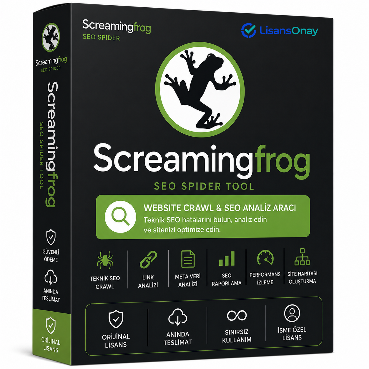 Screaming Frog SEO Spider Kişiye Özel Lisans Anahtarı