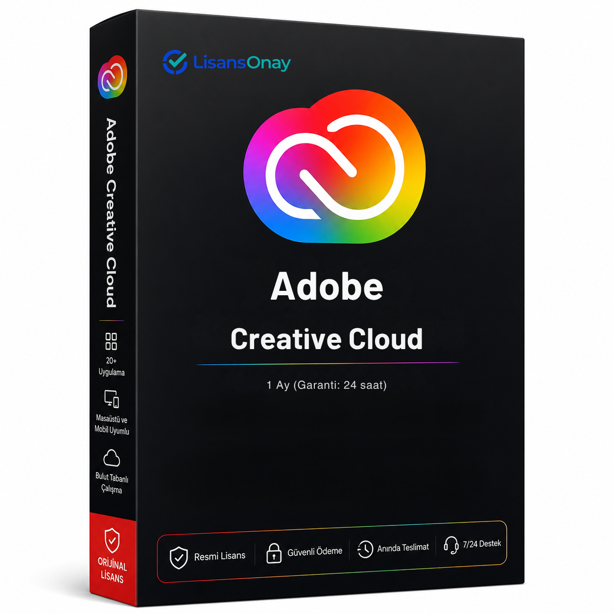 Adobe Creative Cloud 1 Aylık Abonelik (24 Saat Aktivasyon Garantili)