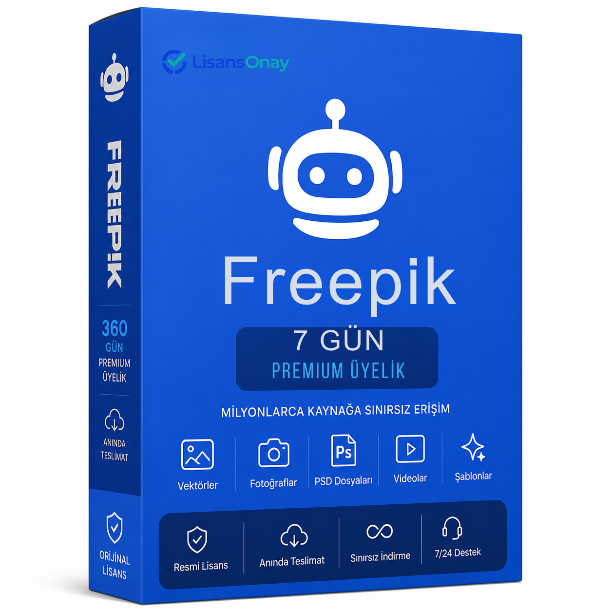 Freepik 7 Günlük Premium Abonelik