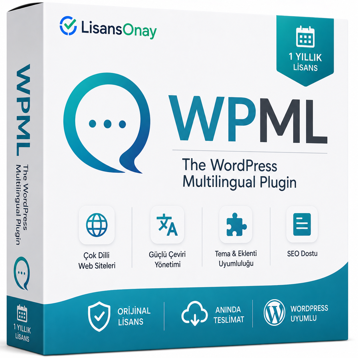 WPML WordPress Çok Dilli Eklenti Lisansı
