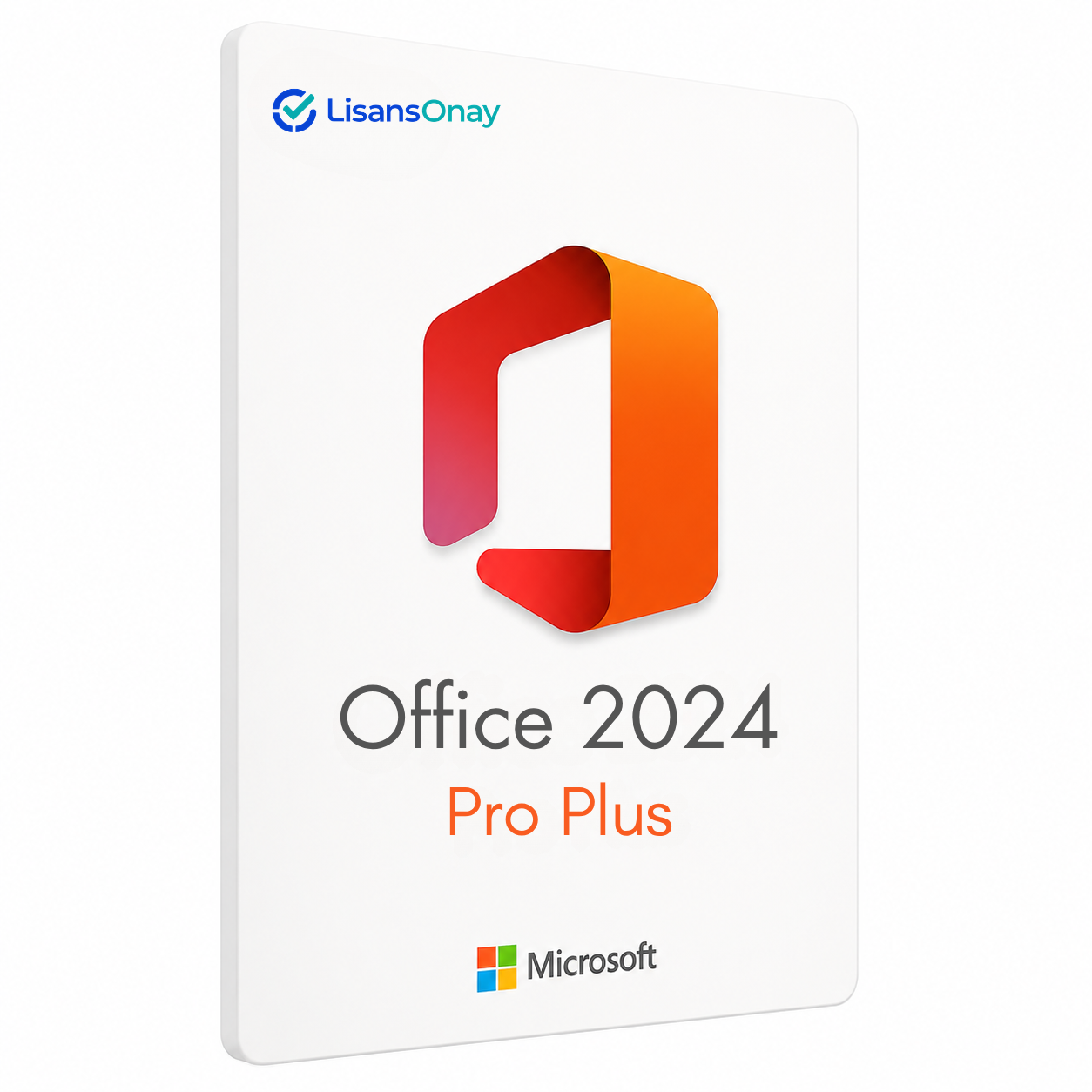 Microsoft Office 2024 Professional Plus Lisans Anahtarı (Online Aktivasyon)