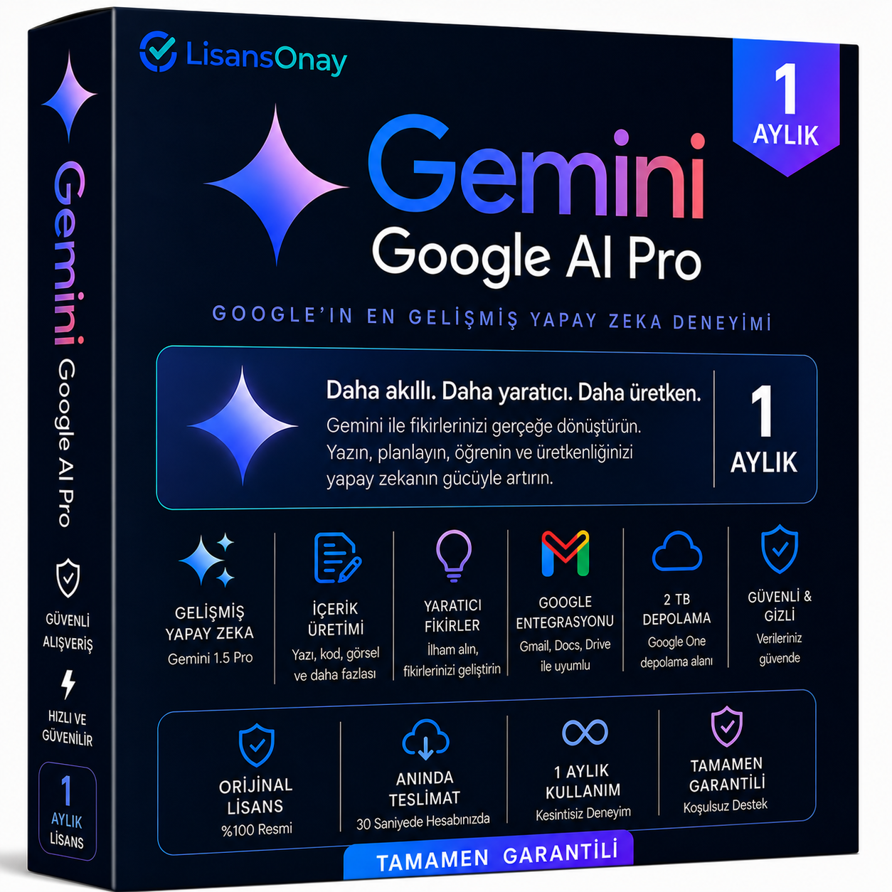 Google Gemini Pro 1 Aylık Abonelik